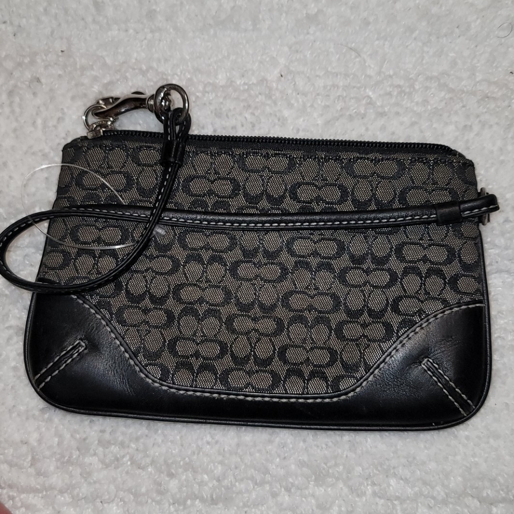 Authentic Coach Wristlet